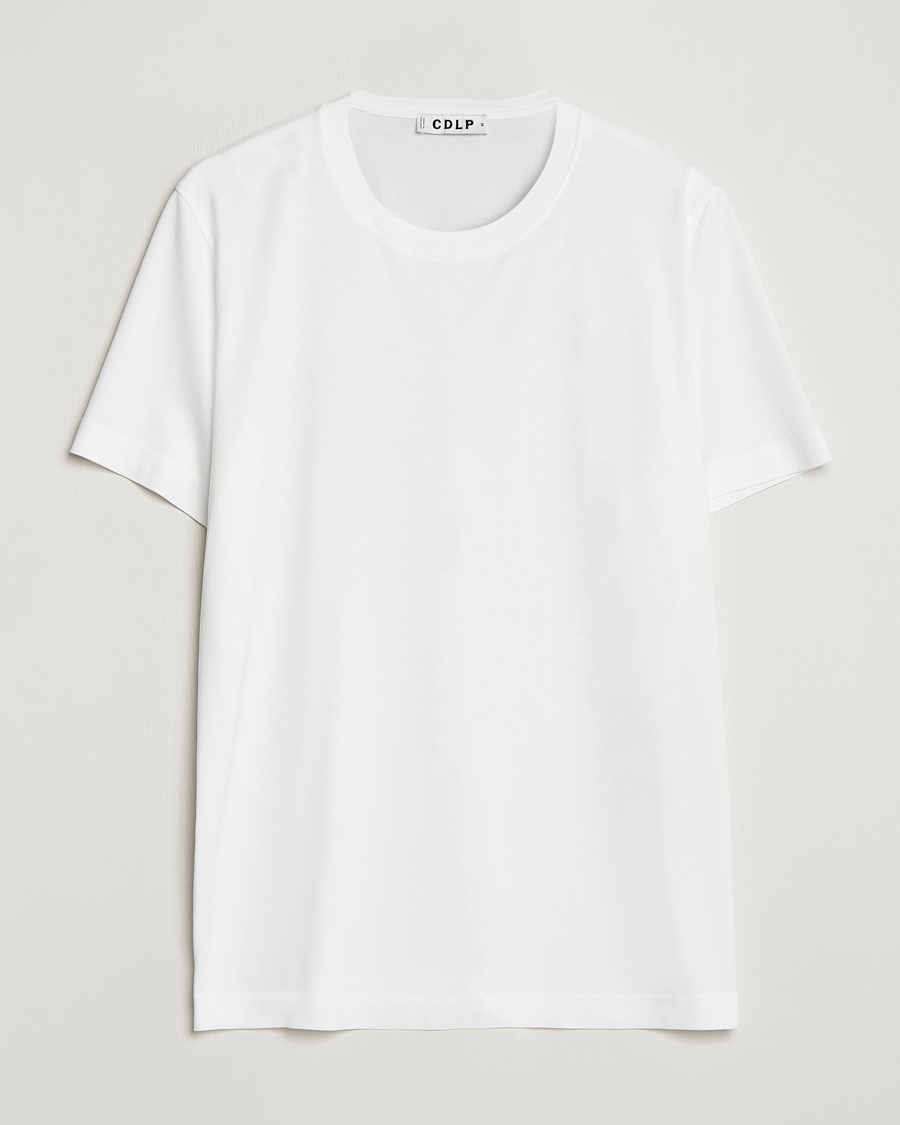 Mies | T-paidat | CDLP | 3-Pack Crew Neck Tee White