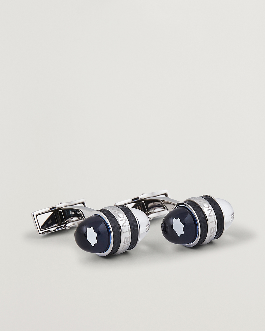 Mies | Kalvosinnapit | Montblanc | Steel Lacquer SAW Cufflinks