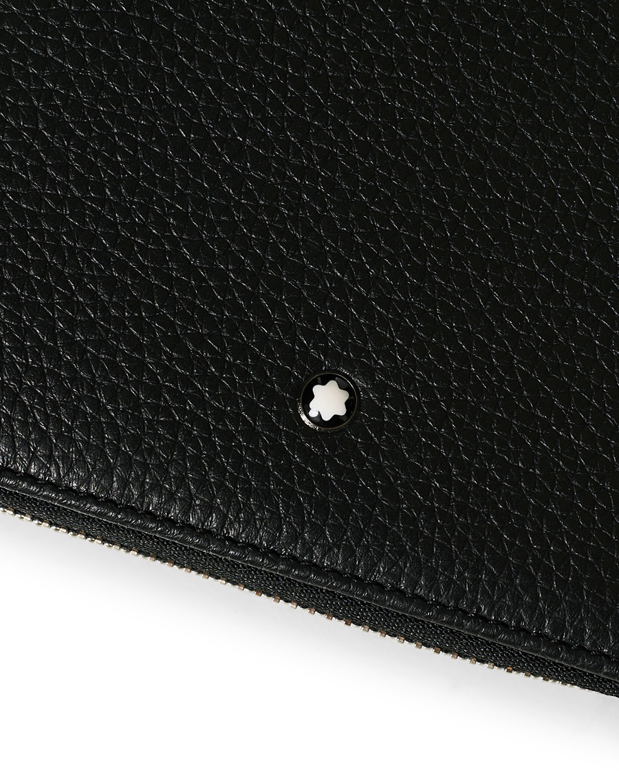 Mies | Montblanc MST Soft Grain Travel Wallet Black | Montblanc | MST Soft Grain Travel Wallet Black