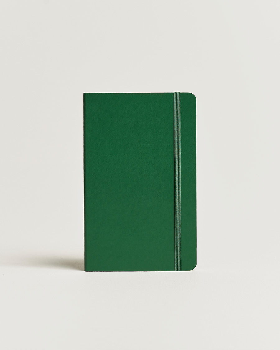 Mies | Moleskine Plain Hard Notebook Large Myrtle Green | Moleskine | Plain Hard Notebook Large Myrtle Green