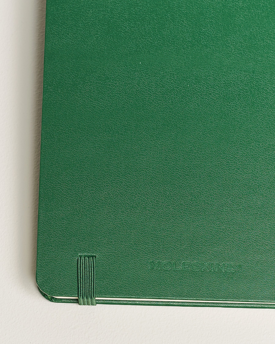 Mies | Moleskine Plain Hard Notebook Large Myrtle Green | Moleskine | Plain Hard Notebook Large Myrtle Green