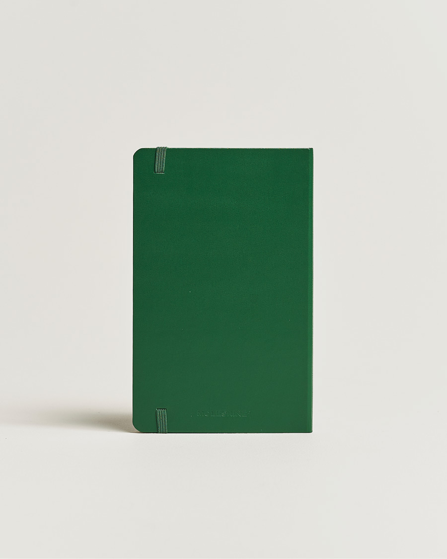 Mies | Moleskine Plain Hard Notebook Large Myrtle Green | Moleskine | Plain Hard Notebook Large Myrtle Green