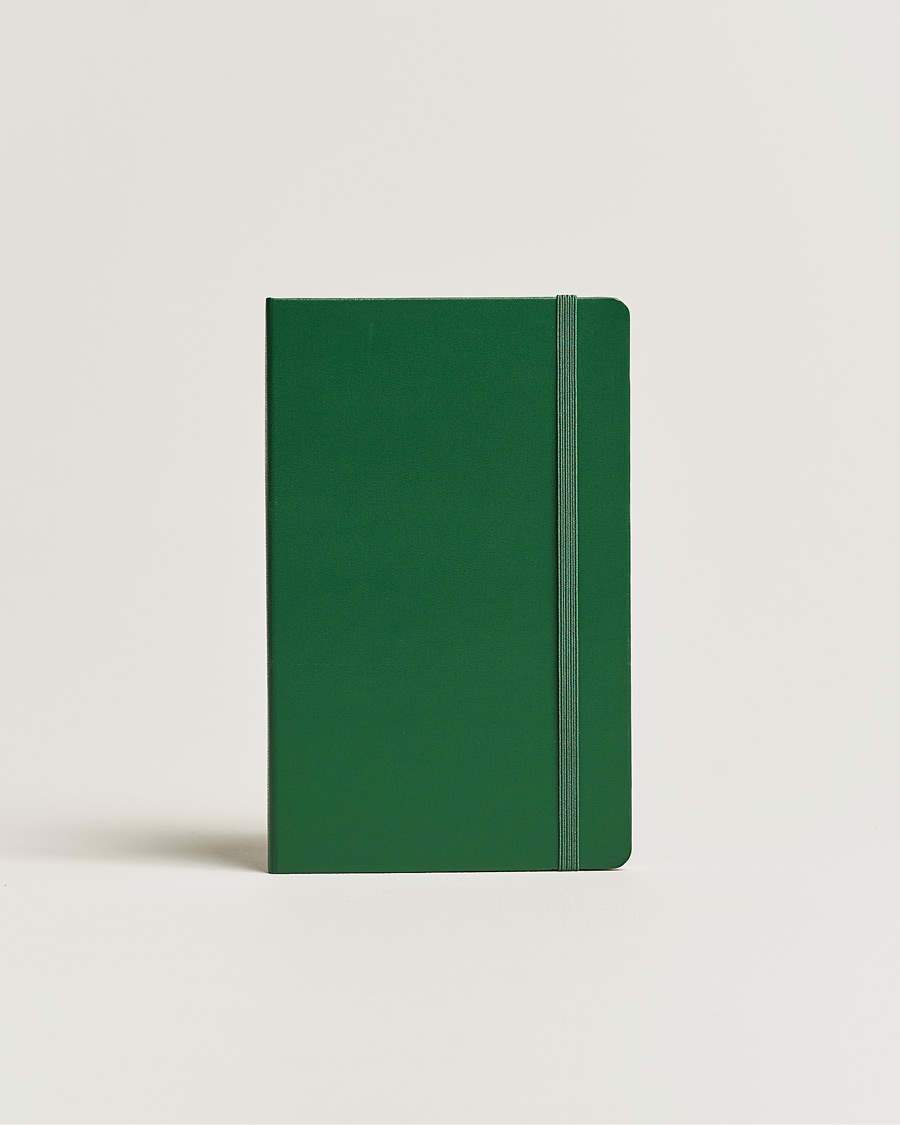Mies | Lehtiöt | Moleskine | Ruled Hard Notebook Large Myrtle Green