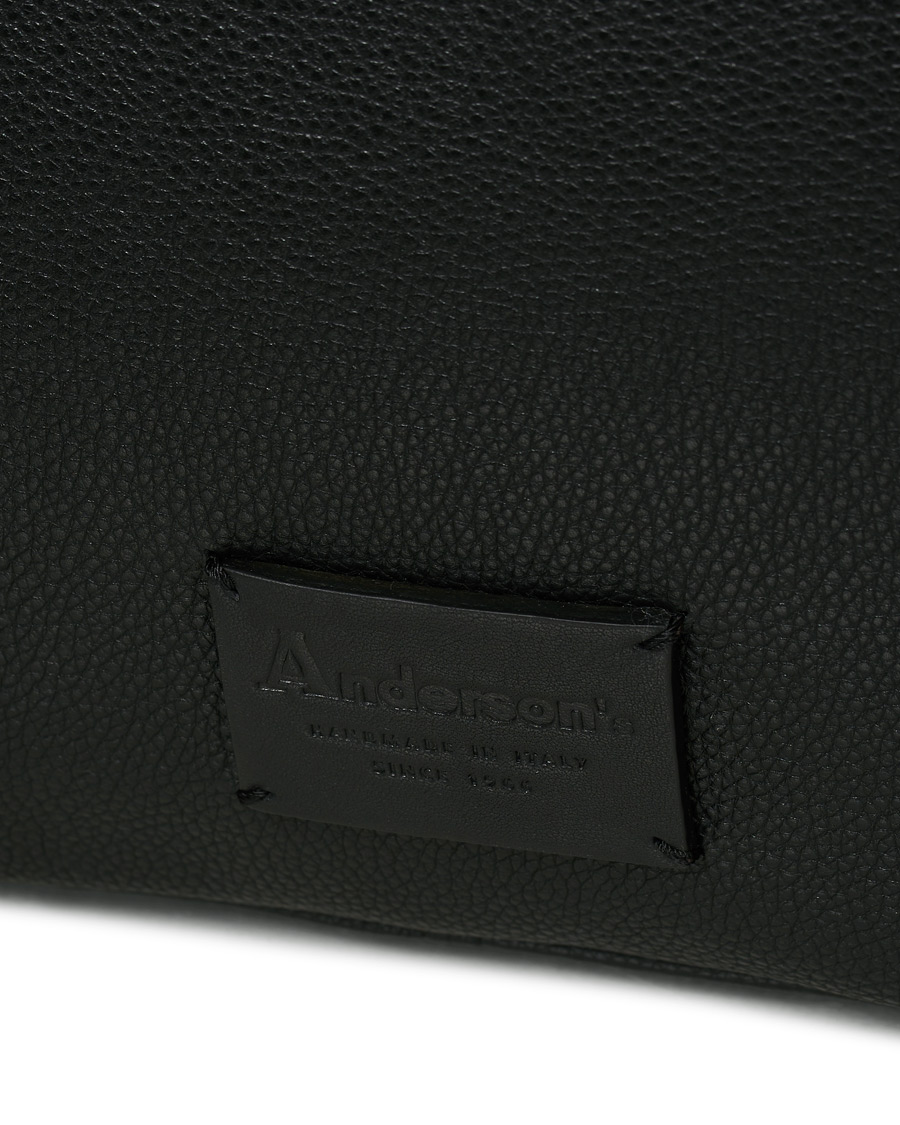 Mies | Laukut | Anderson's | Full Grain Leather Briefcase Black