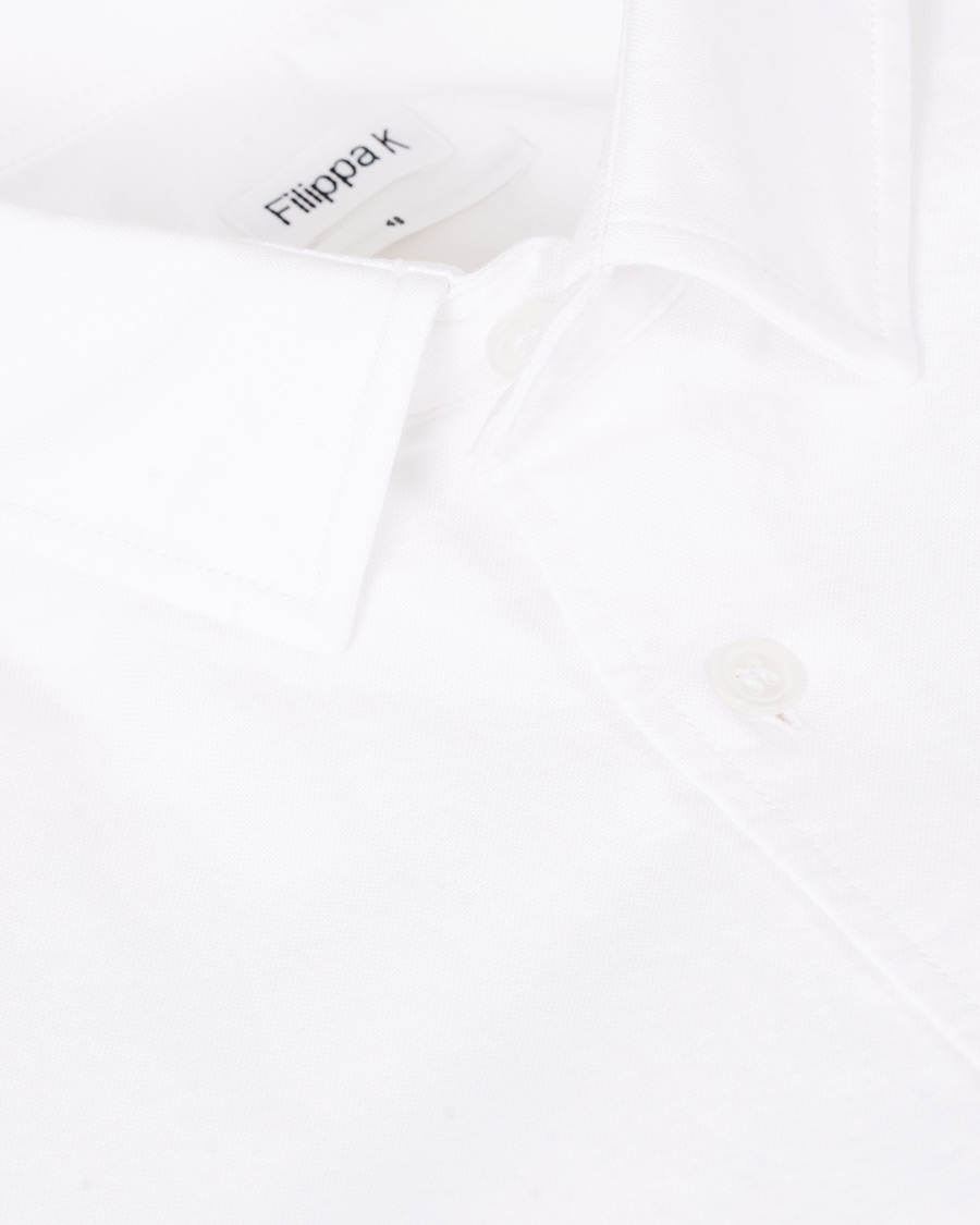 Mies | Kauluspaidat | Filippa K | Tim Oxford Shirt White