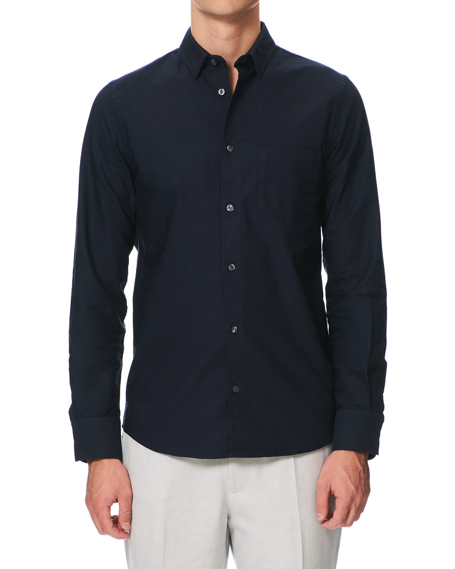 Mies | Kauluspaidat | Filippa K | Tim Oxford Shirt Dark Navy