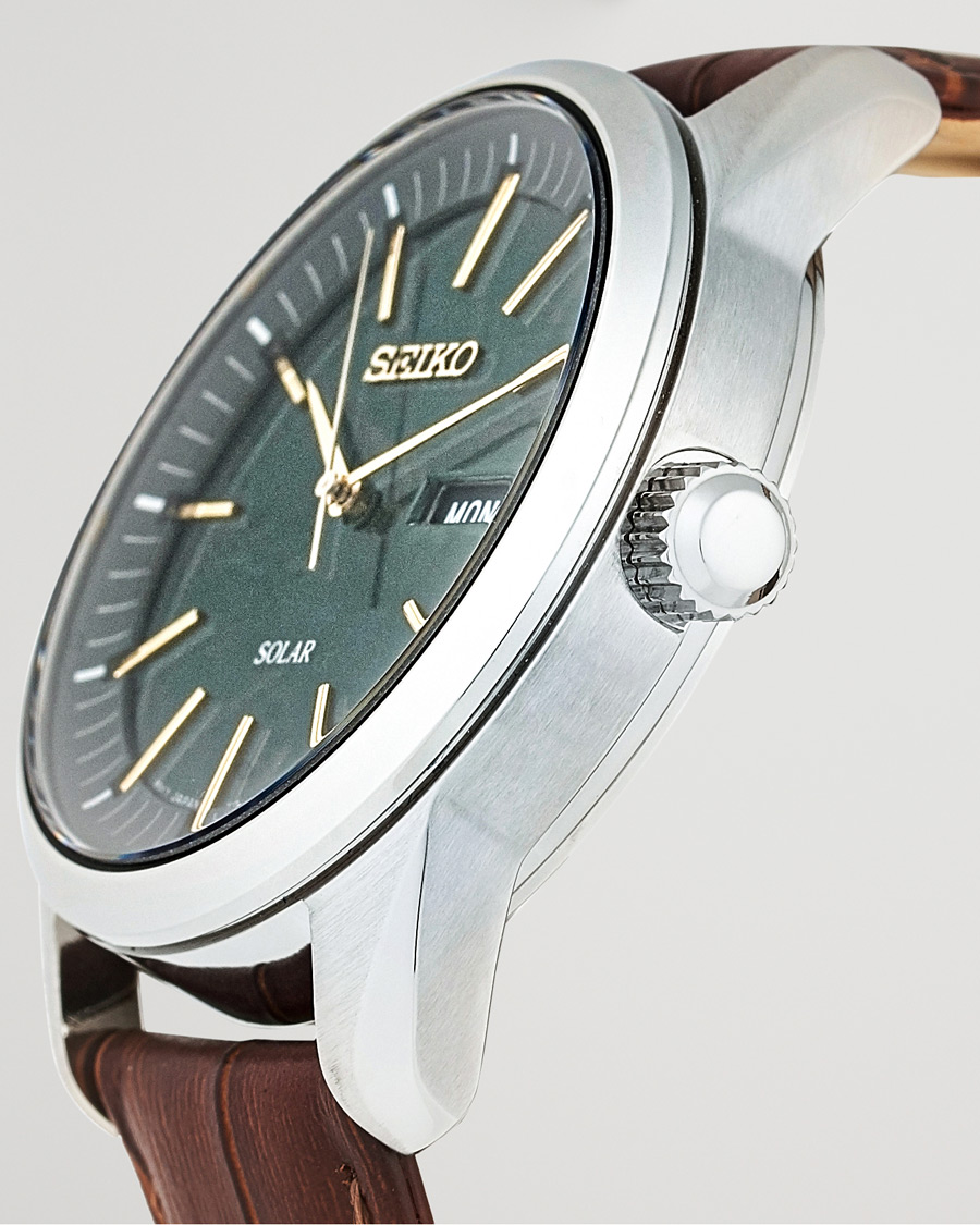 Mies | Seiko Solar 40mm Sapphire/Green Dial | Seiko | Solar 40mm Sapphire/Green Dial