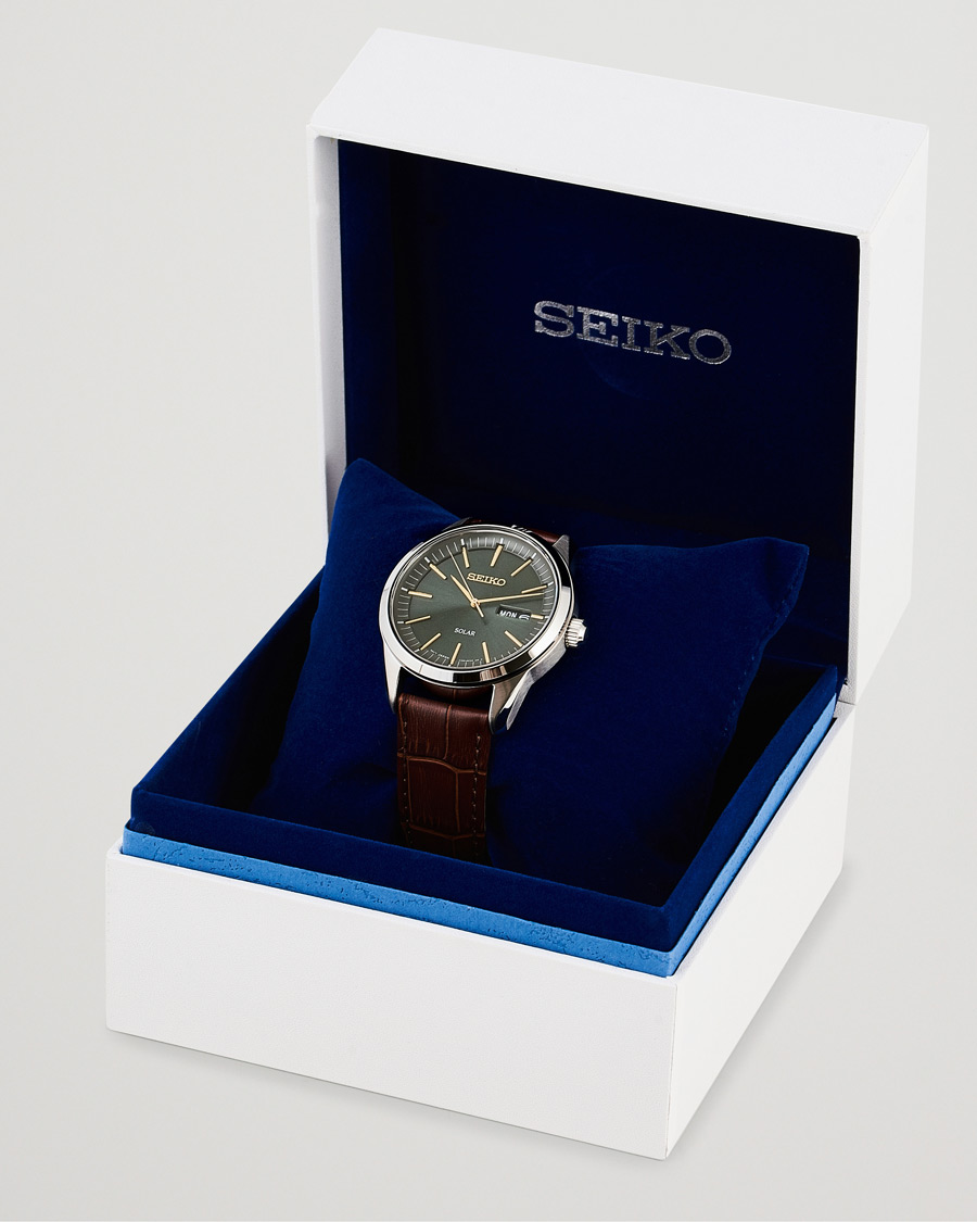 Mies | Seiko Solar 40mm Sapphire/Green Dial | Seiko | Solar 40mm Sapphire/Green Dial