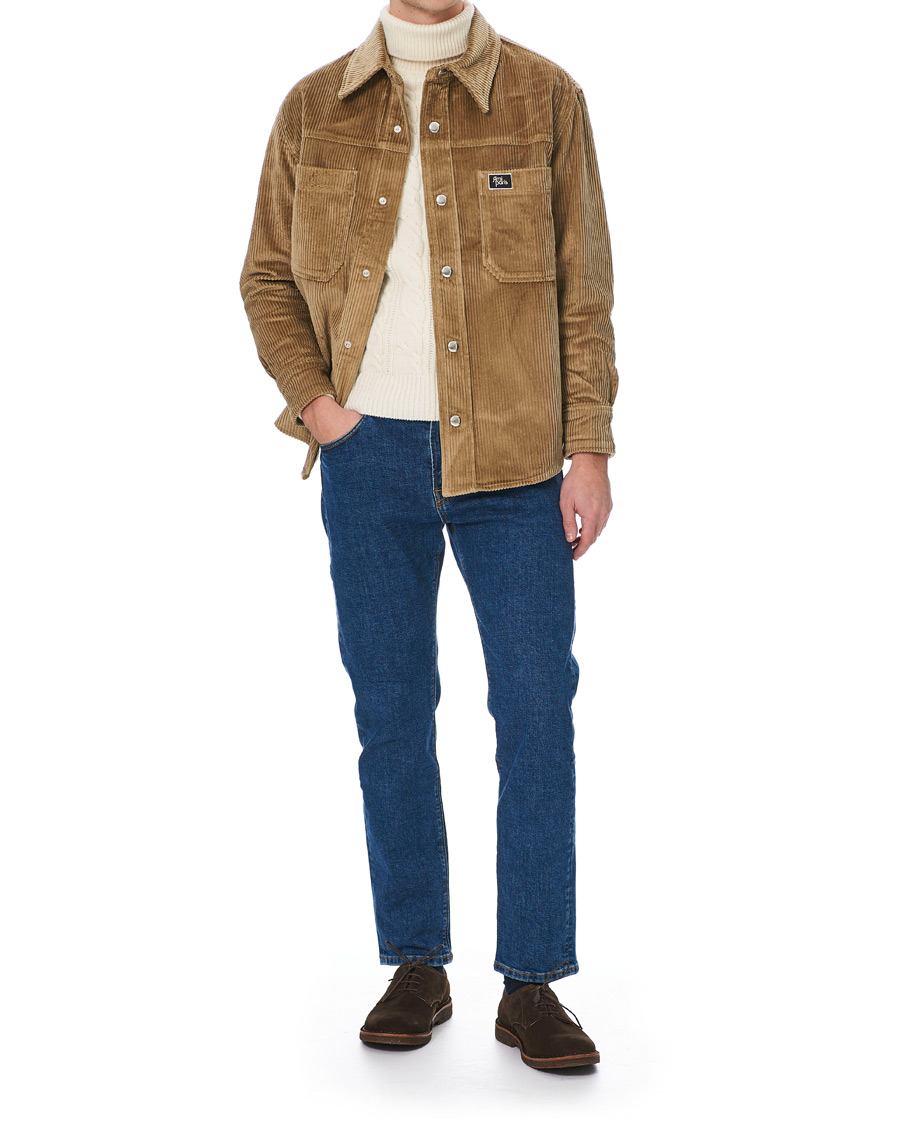 Mies | Takit | AMI | Corduroy Shirt Jacket Olive