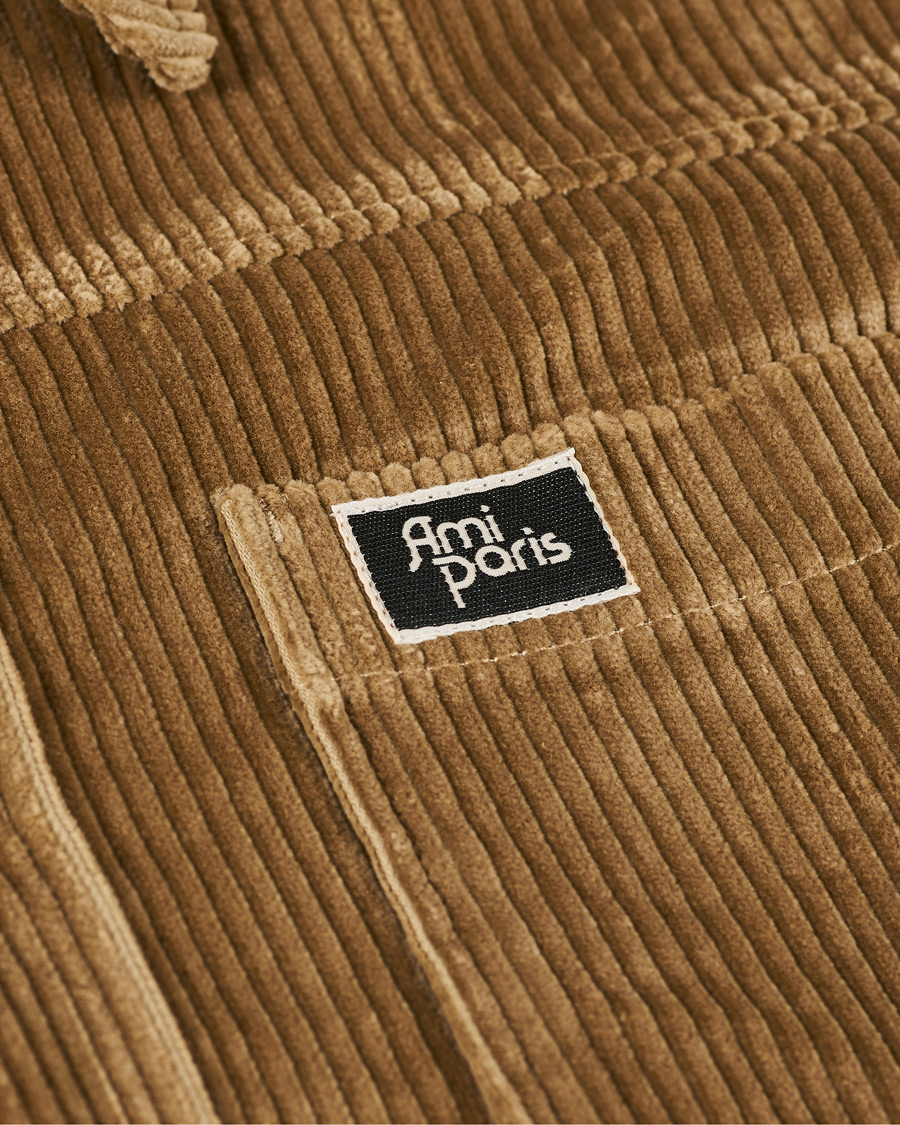 Mies | Takit | AMI | Corduroy Shirt Jacket Olive