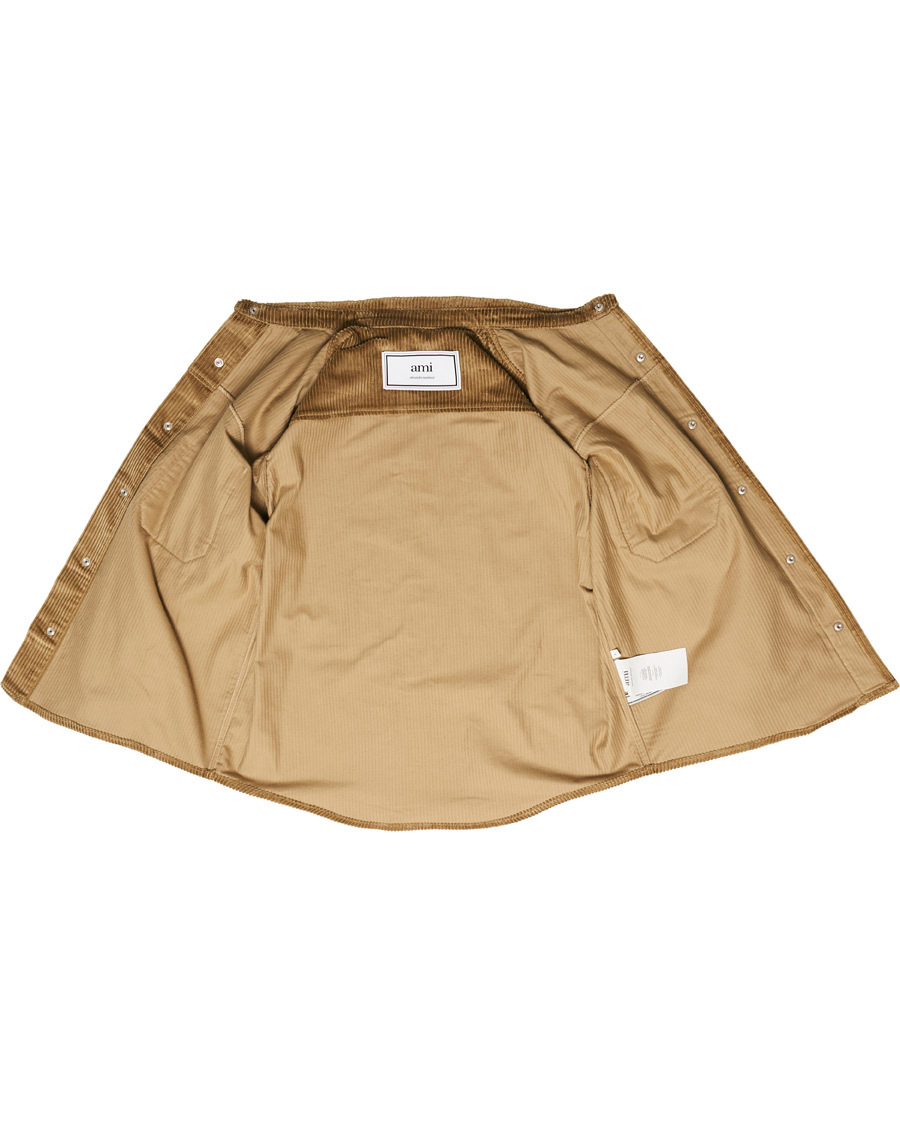Mies | Takit | AMI | Corduroy Shirt Jacket Olive