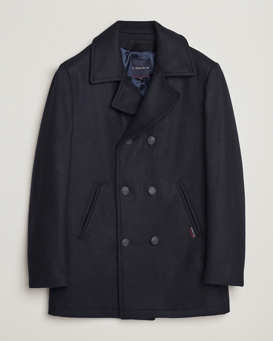 Mies | Takit | Armor-lux | Kermor Wool Peacoat Navy 46