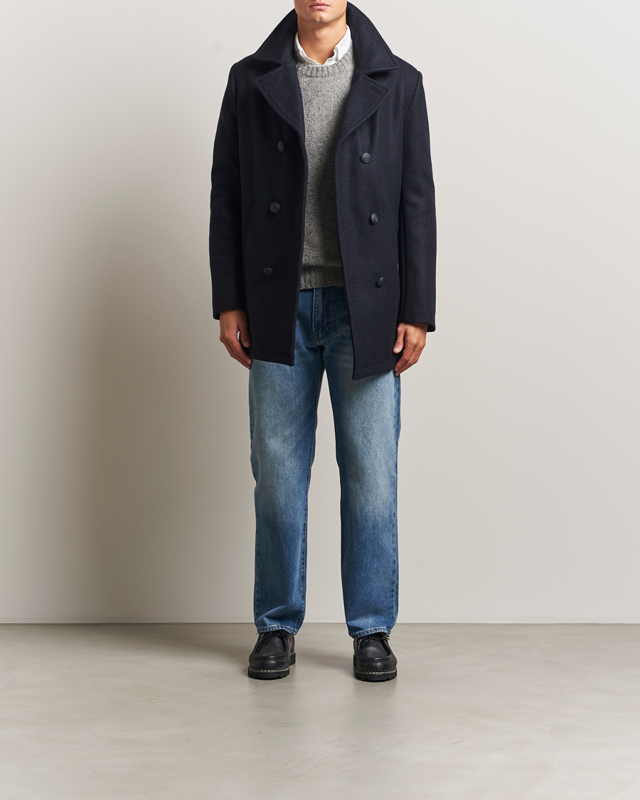 Mies | Takit | Armor-lux | Kermor Wool Peacoat Navy 46
