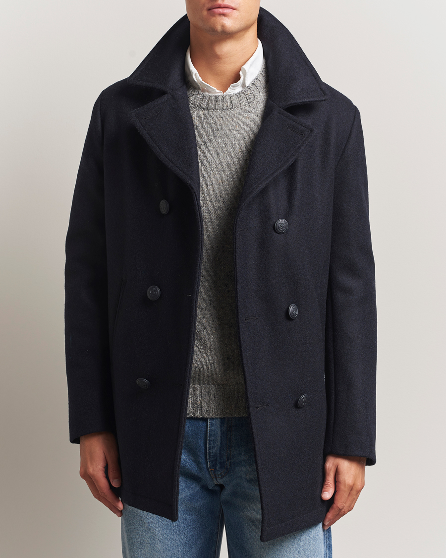 Mies | Takit | Armor-lux | Kermor Wool Peacoat Navy 46