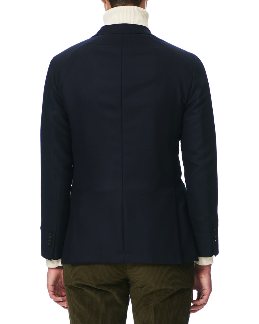 Mies | Pikkutakit | Boglioli | K Jacket Wool Hopsack Blazer Navy