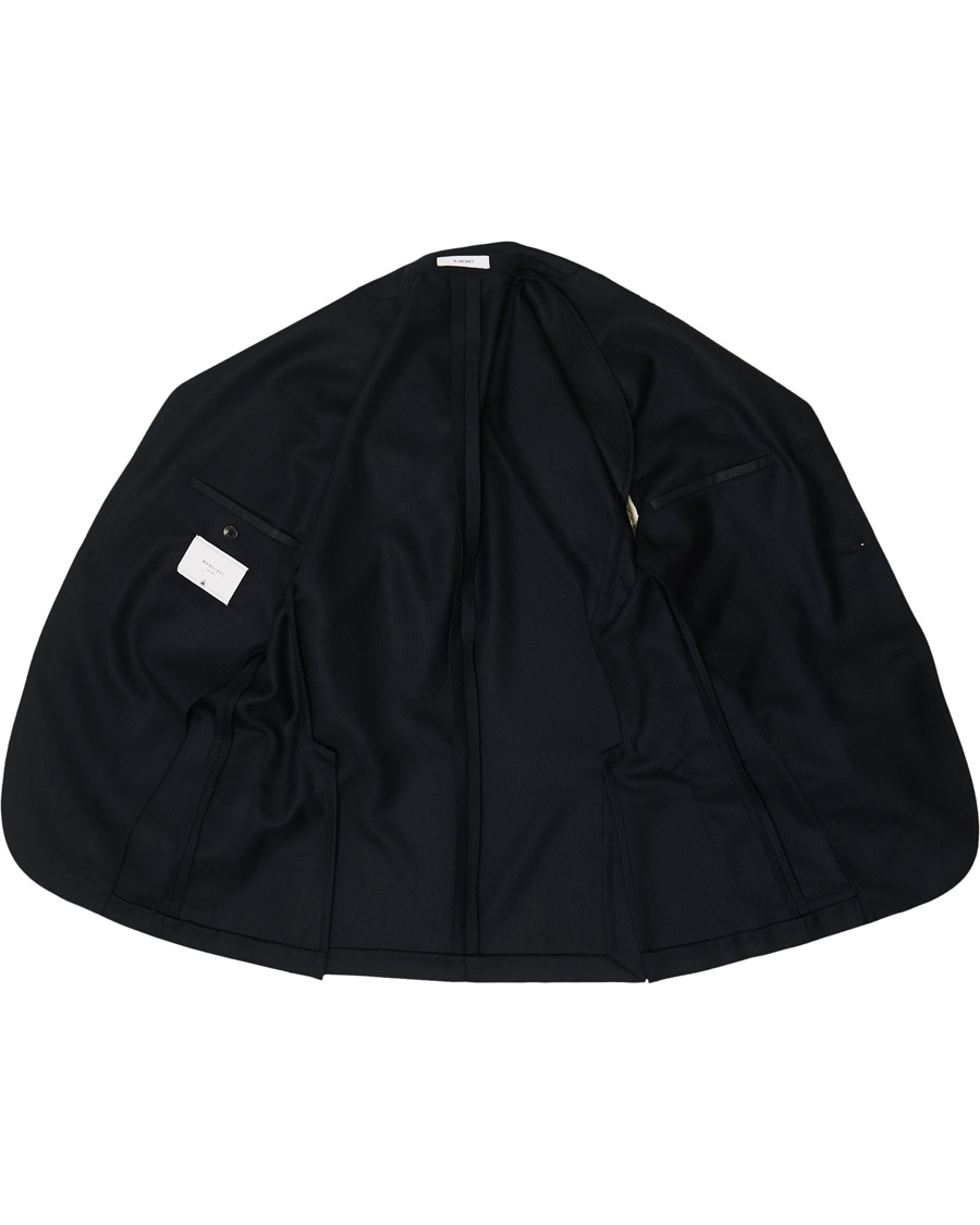 Mies | Pikkutakit | Boglioli | K Jacket Wool Hopsack Blazer Navy