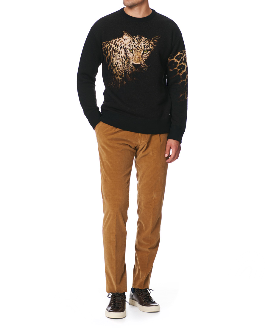 Mies | Housut | Etro | Pleated Corduroy Trousers Khaki