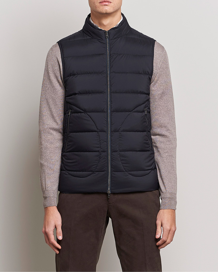Mies | Takit | Herno | Nuage Down Vest Navy