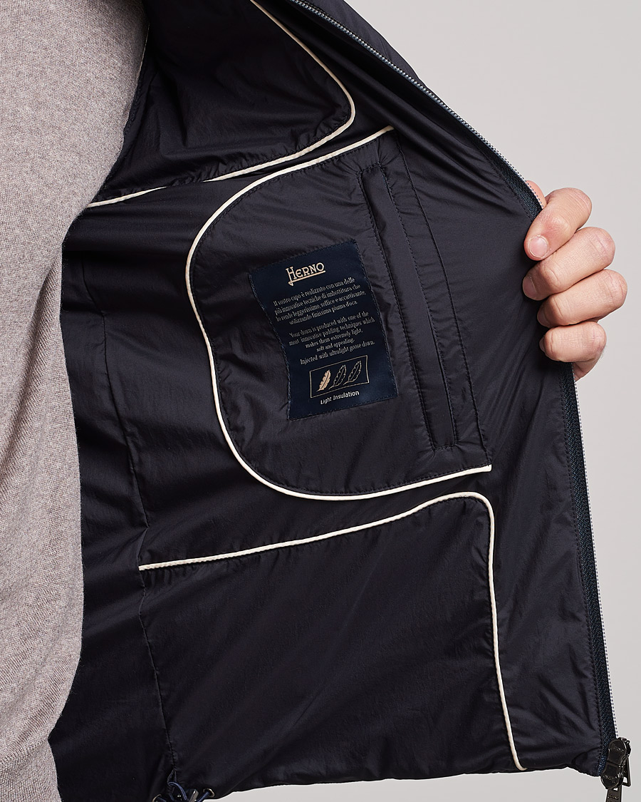 Mies | Takit | Herno | Nuage Down Vest Navy