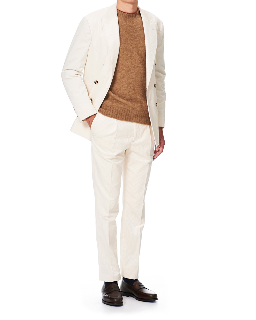 Mies | Pikkutakit | Brunello Cucinelli | Sea Island Cotton Corduroy Blazer Winter White