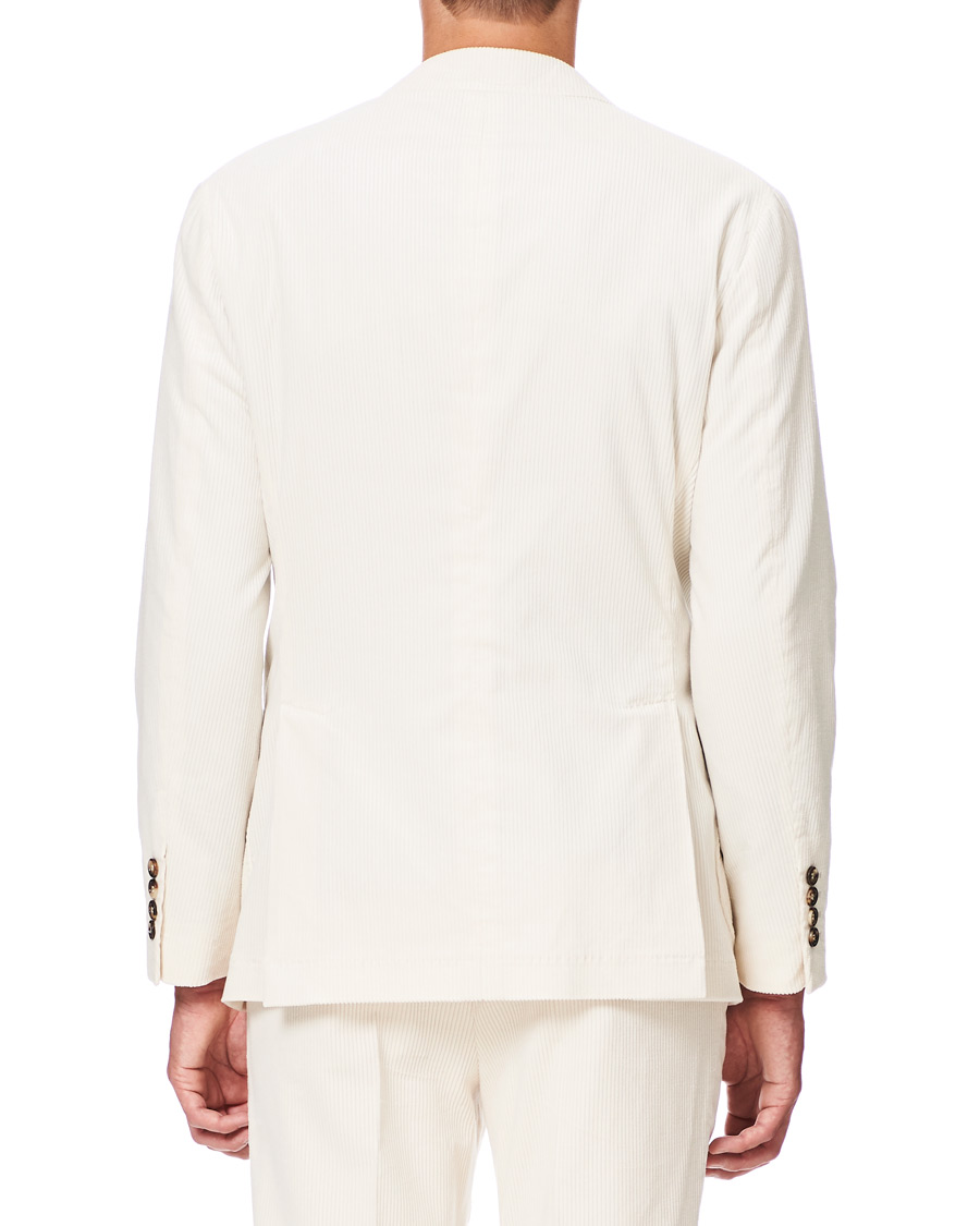 Mies | Pikkutakit | Brunello Cucinelli | Sea Island Cotton Corduroy Blazer Winter White