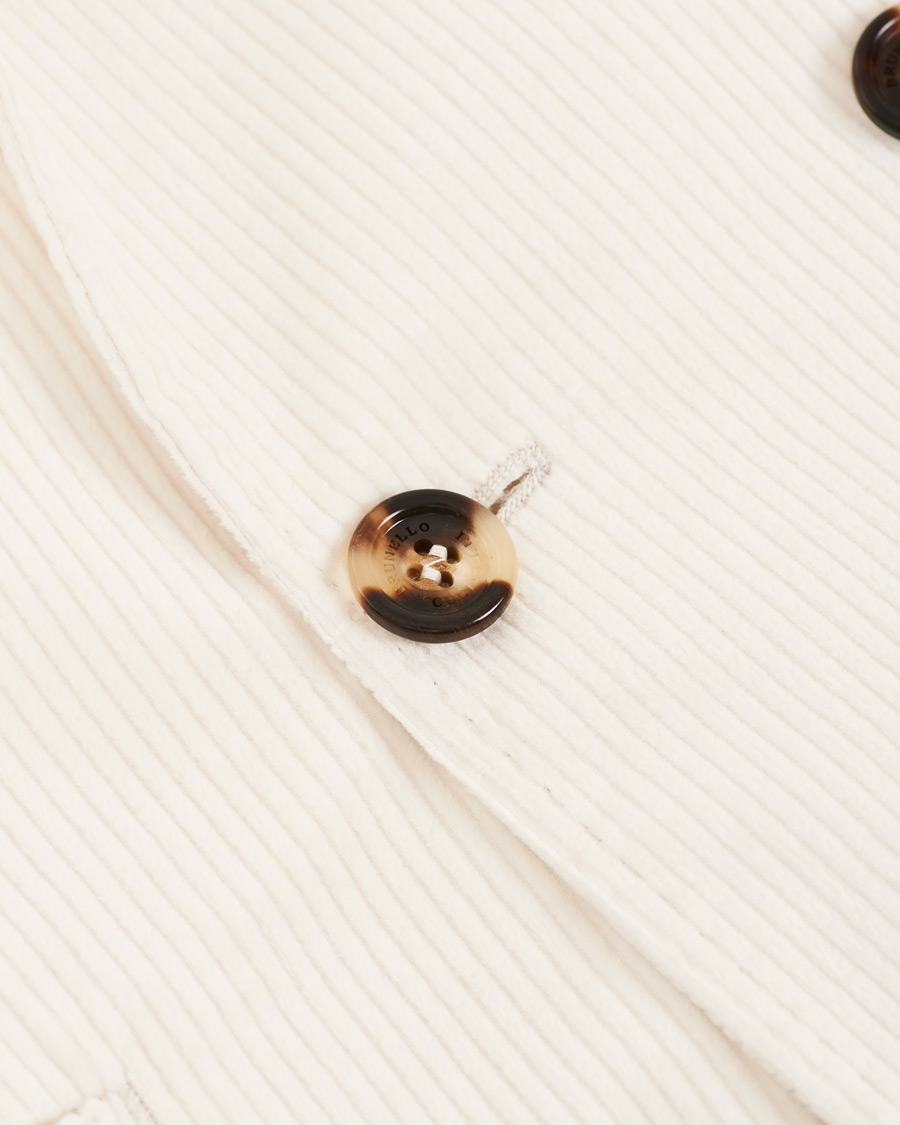 Mies | Pikkutakit | Brunello Cucinelli | Sea Island Cotton Corduroy Blazer Winter White