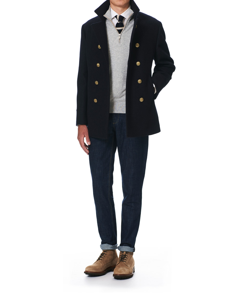 Mies | Brunello Cucinelli Plain Toe Leather Boot Sand Suede | Brunello Cucinelli | Plain Toe Leather Boot Sand Suede