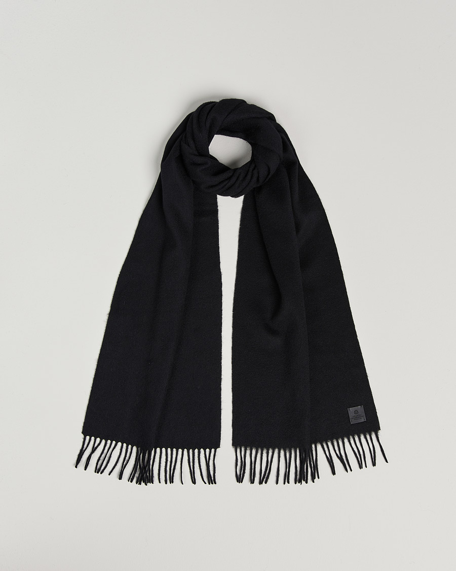 Mies | Amanda Christensen Merino Wool Scarf Black | Amanda Christensen | Merino Wool Scarf Black