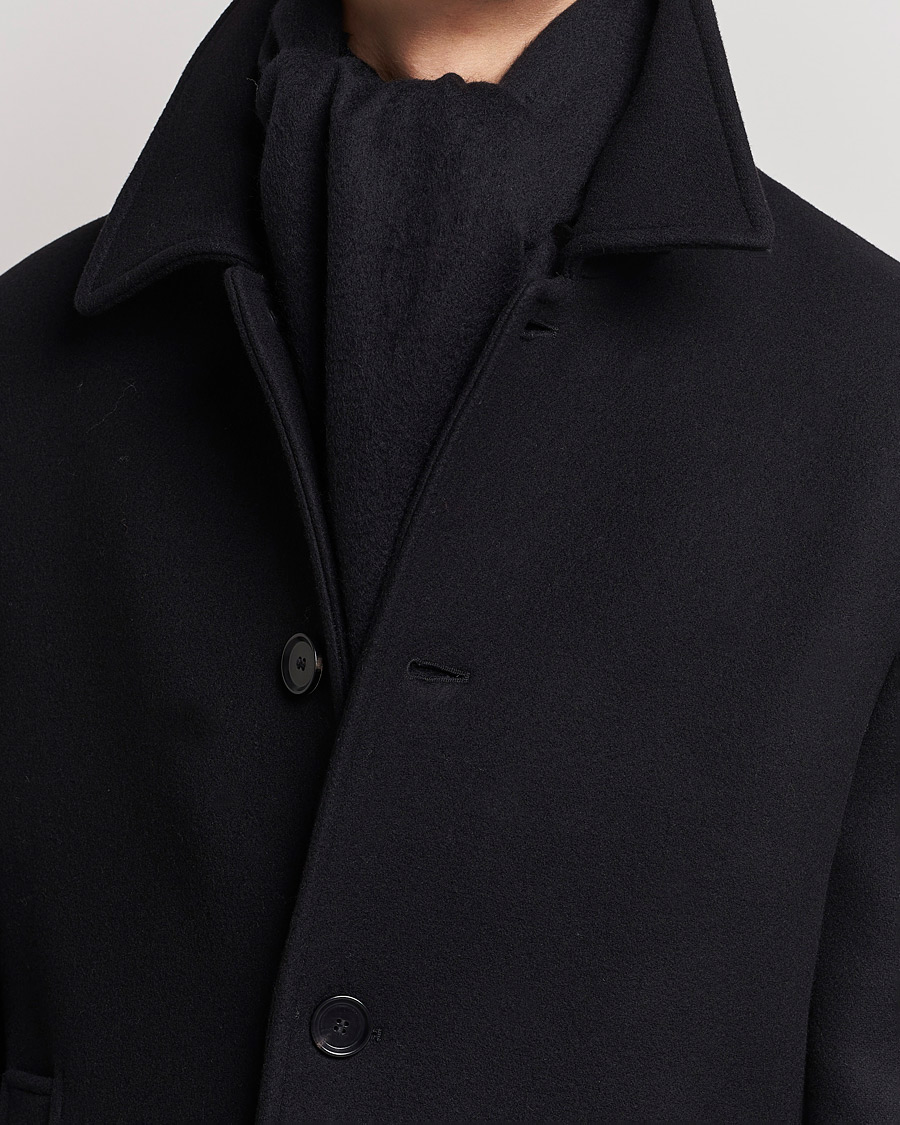 Mies | Amanda Christensen Merino Wool Scarf Black | Amanda Christensen | Merino Wool Scarf Black