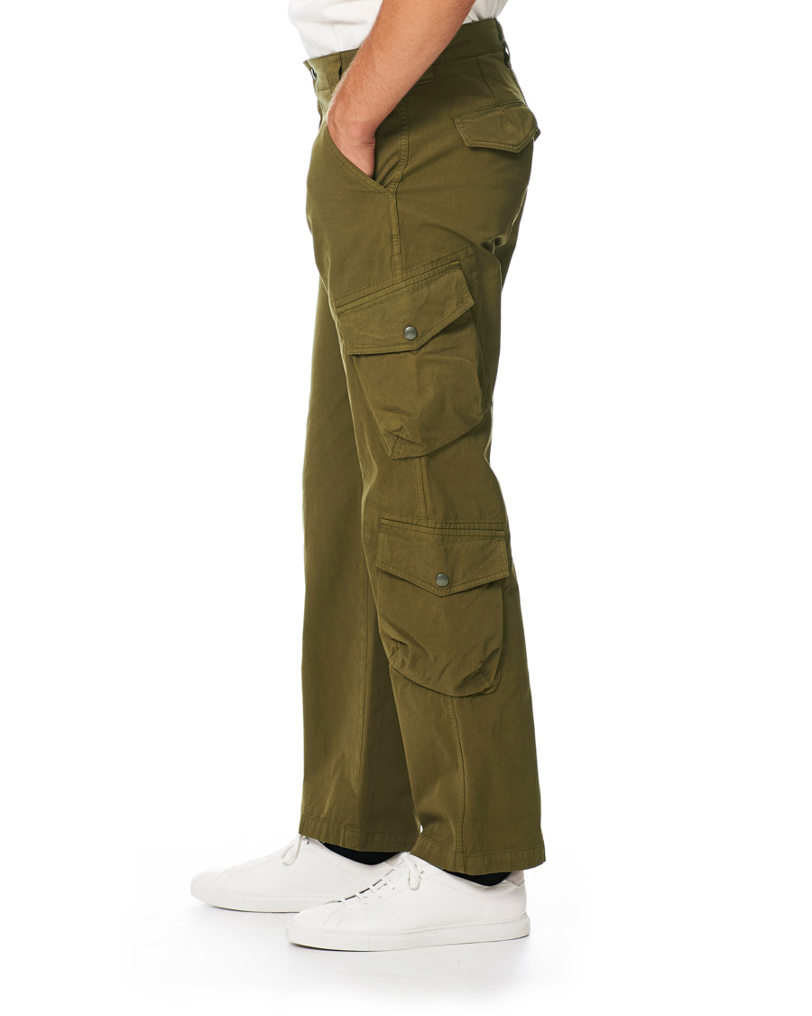 Mies | Housut | KENZO | Utilitarian Cargo Trousers Green