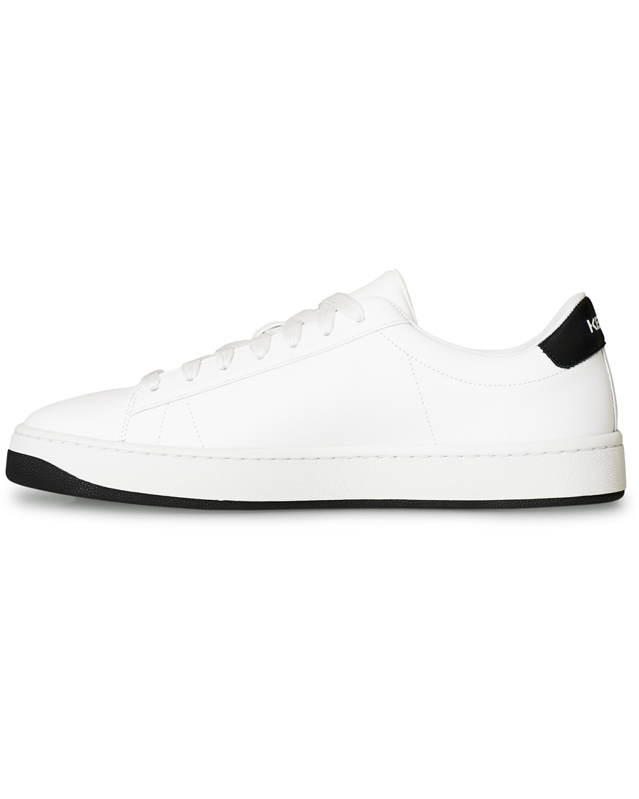 Mies | KENZO K-Logo Lace Up Sneaker White | KENZO | K-Logo Lace Up Sneaker White