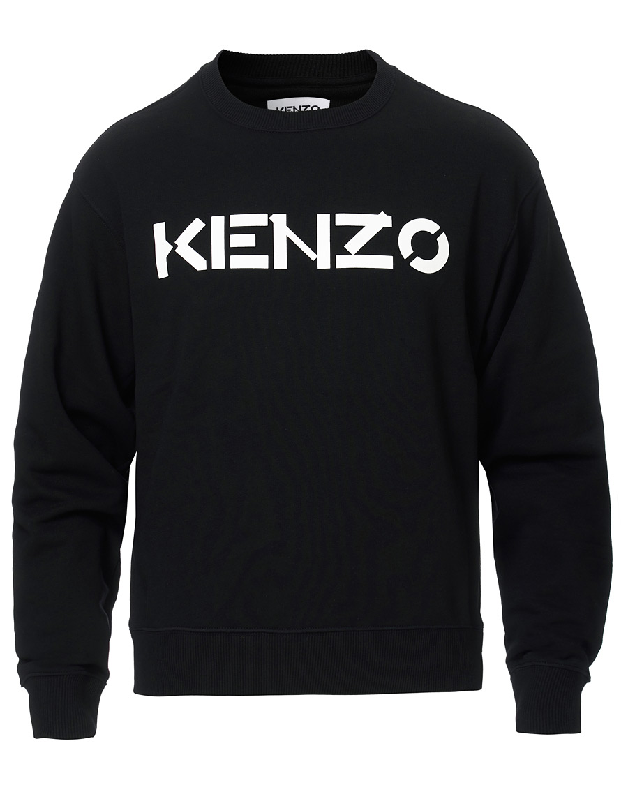 Mies | Puserot | KENZO | Logo Crew Neck Sweatshirt Black