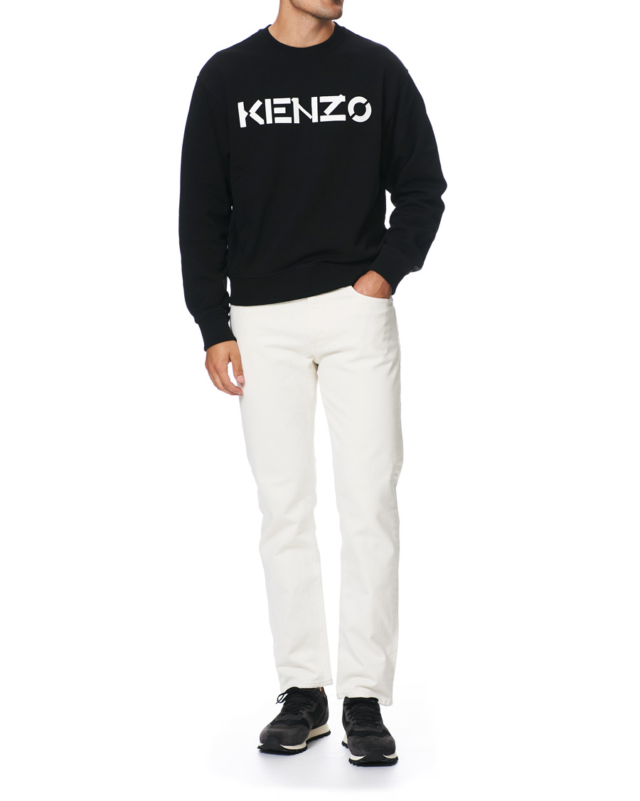 Mies | Puserot | KENZO | Logo Crew Neck Sweatshirt Black