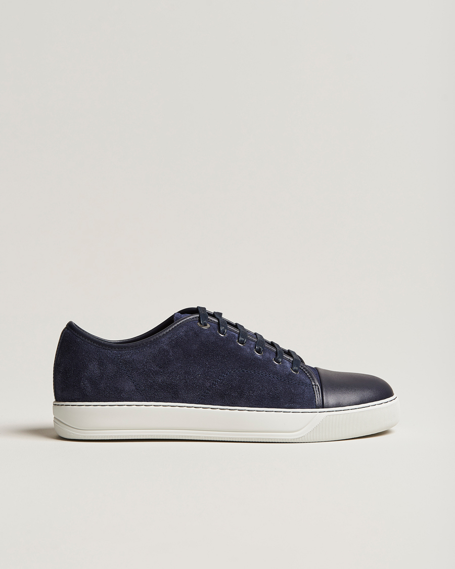 Mies | Tennarit | Lanvin | DBB1 Nappa Cap Toe Sneaker Navy