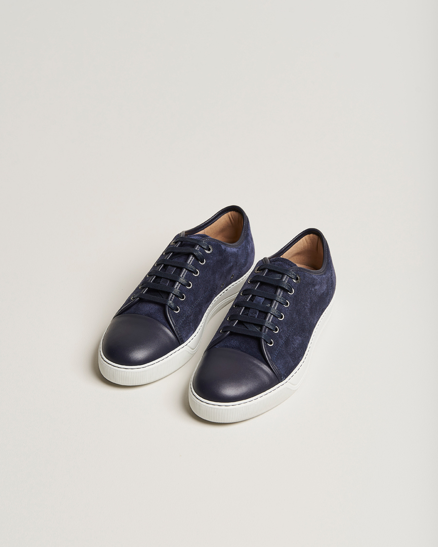 Mies | Tennarit | Lanvin | DBB1 Nappa Cap Toe Sneaker Navy