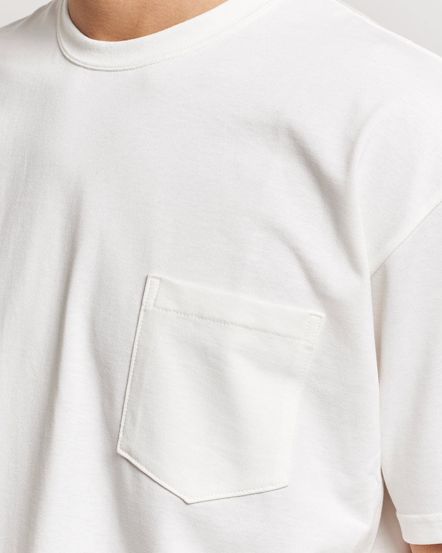 Mies | T-paidat | orSlow | Pocket T-Shirt White