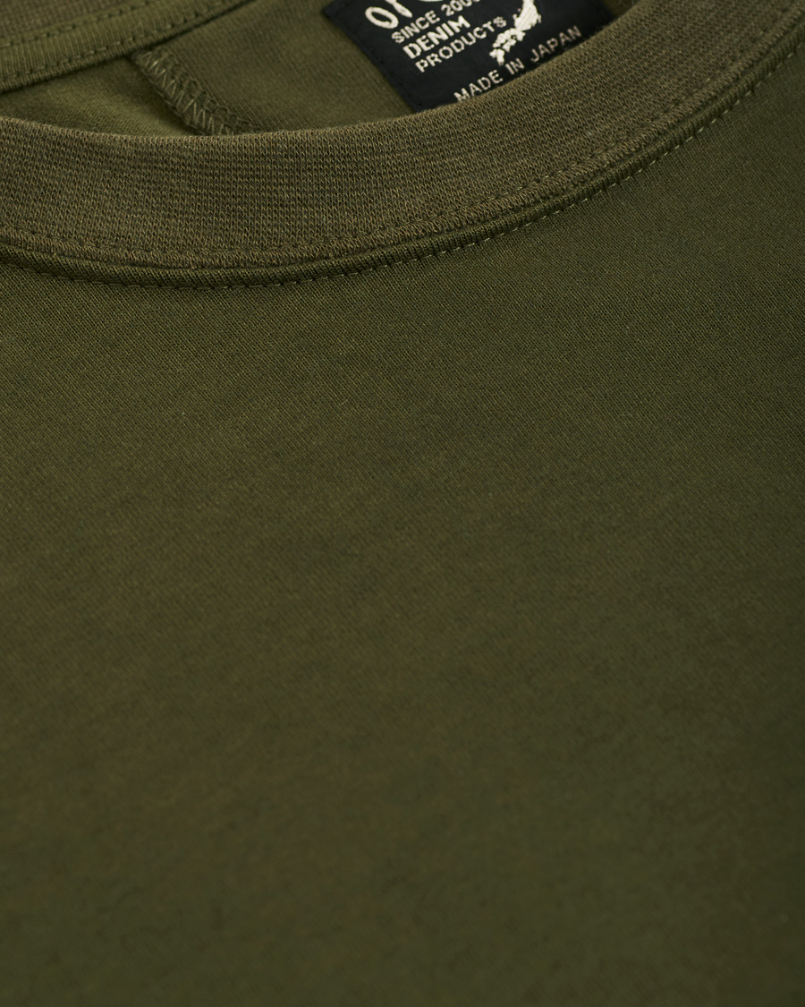 Mies | T-paidat | orSlow | Military Pocket Tee Dark Olive