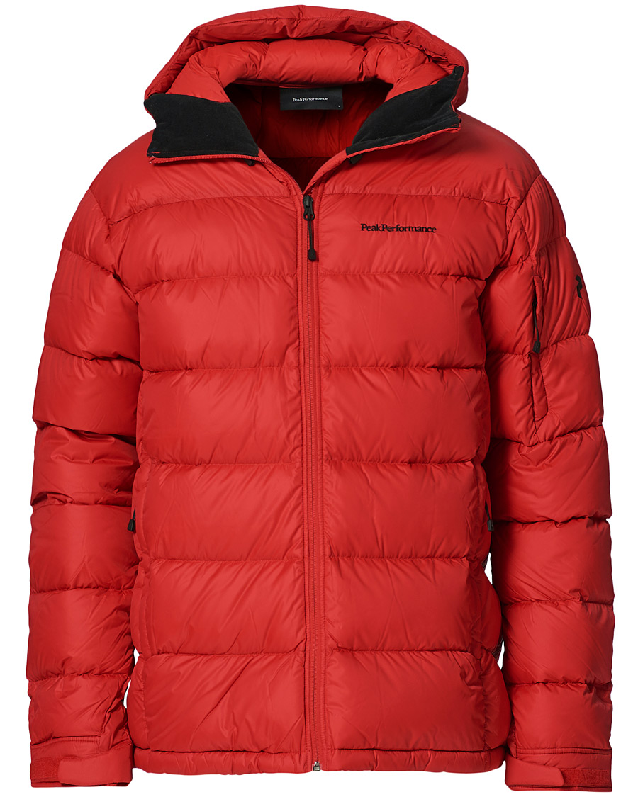 Mies | Takit | Peak Performance | Frost Down Hooded Jacket Red