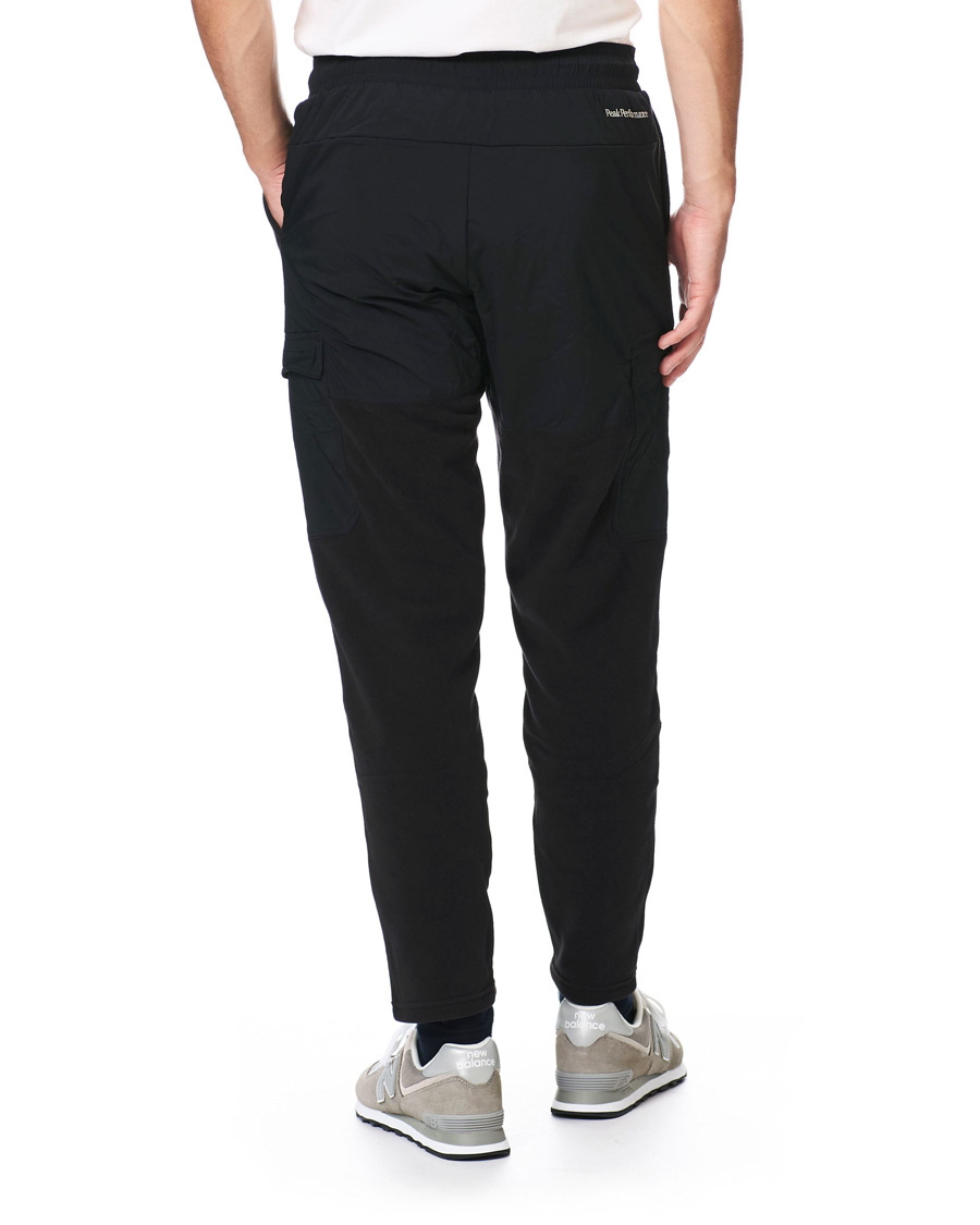 Mies | Housut | Peak Performance | Tech Soft Fleece Cargo Pants Black