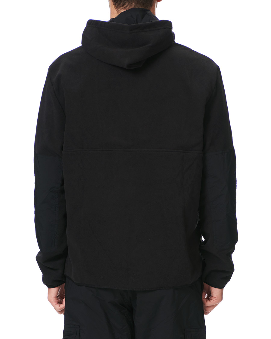 Mies | Puserot | Peak Performance | Tech Soft Fleece Reversible Half Zip Hoodie Black