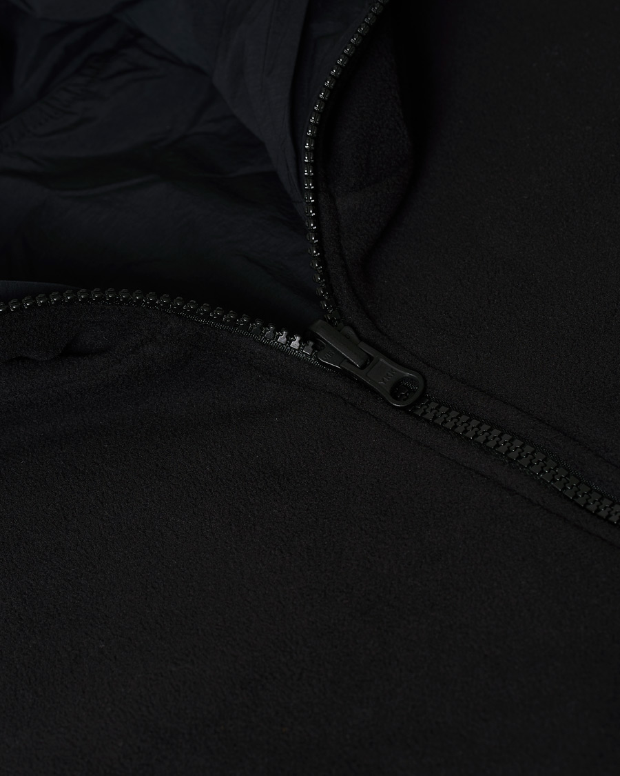 Mies | Puserot | Peak Performance | Tech Soft Fleece Reversible Half Zip Hoodie Black