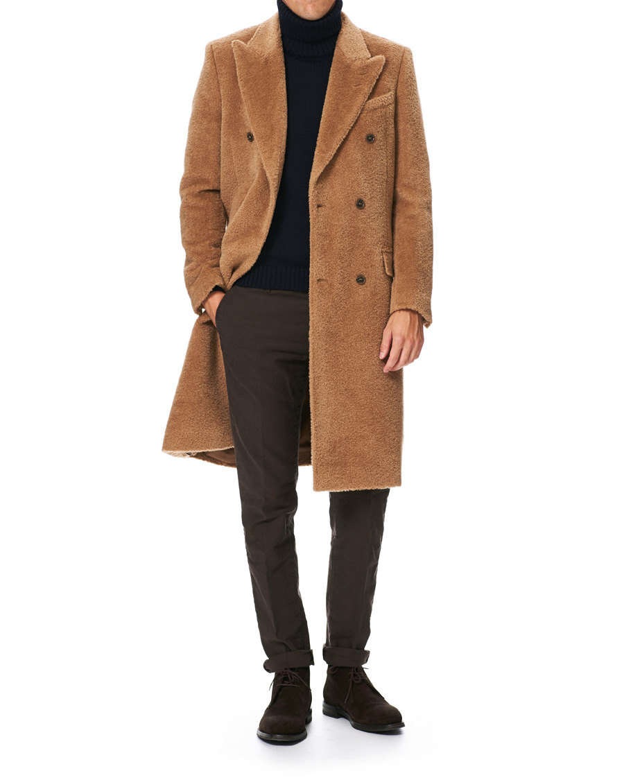 Mies | Takit | Tiger of Sweden | Coltron Woven Wool Coat Mink