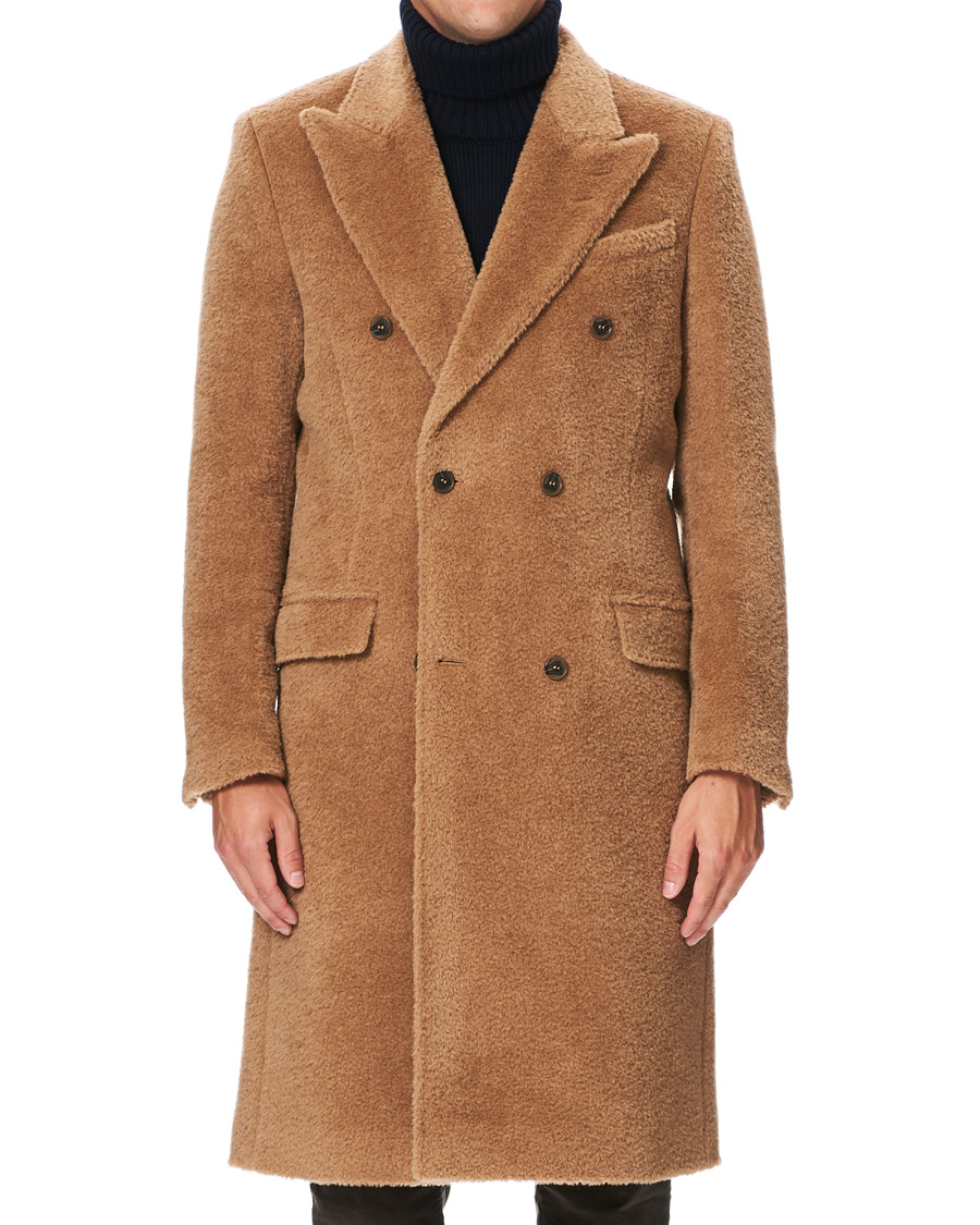 Mies | Takit | Tiger of Sweden | Coltron Woven Wool Coat Mink