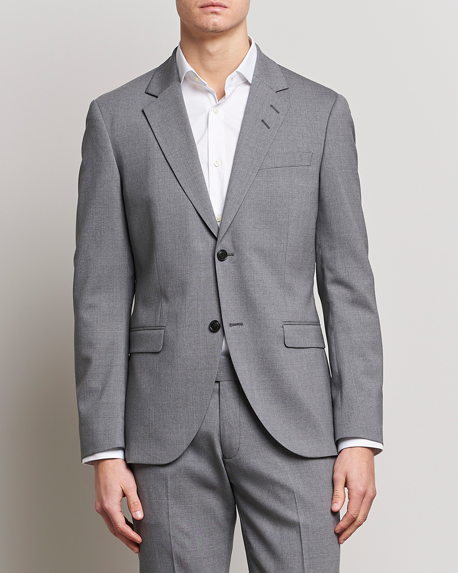 Mies | Pikkutakit | Tiger of Sweden | Jamonte Wool Suit Blazer Grey