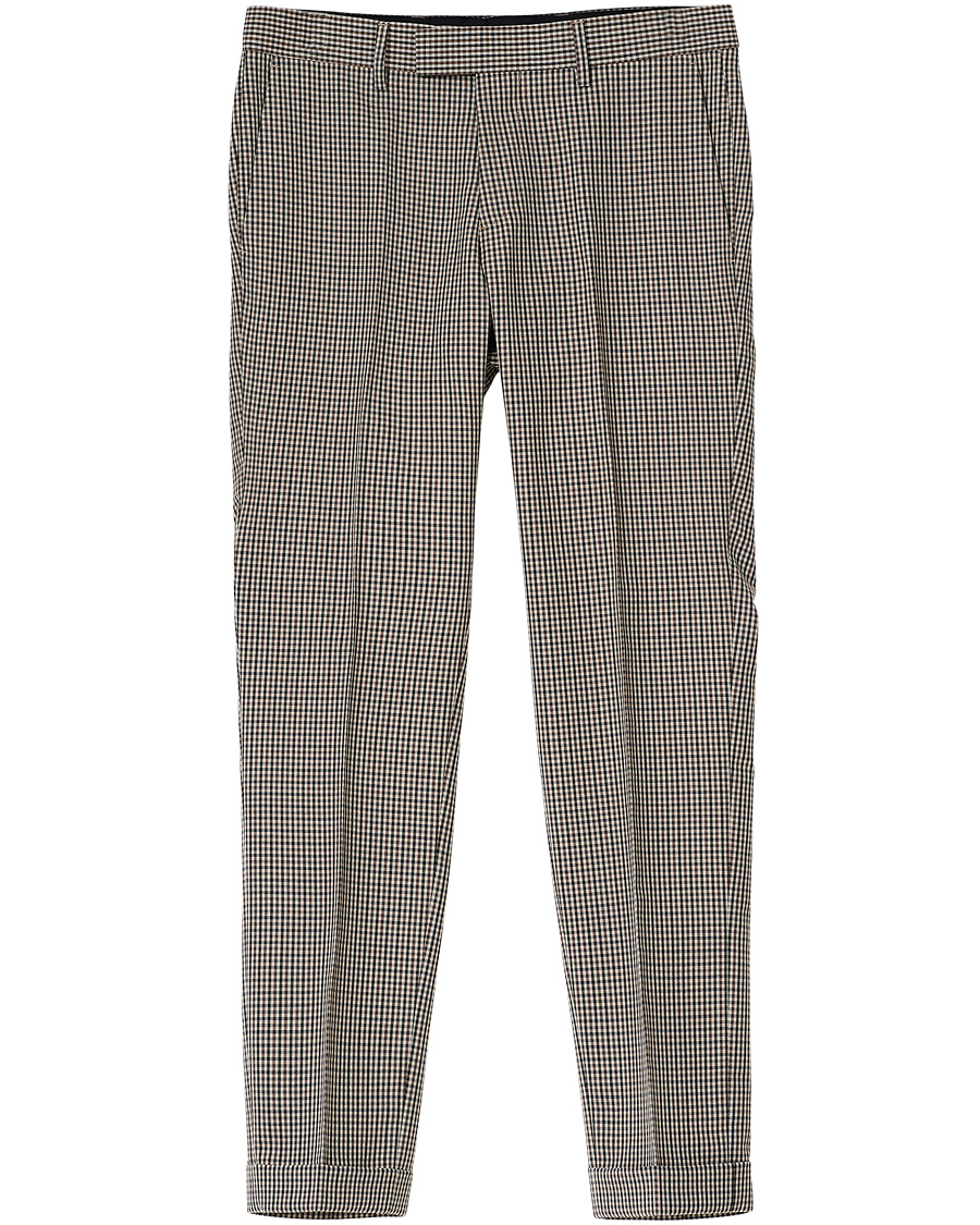 Mies | Housut | Tiger of Sweden | Tillman Checked Trousers Beige