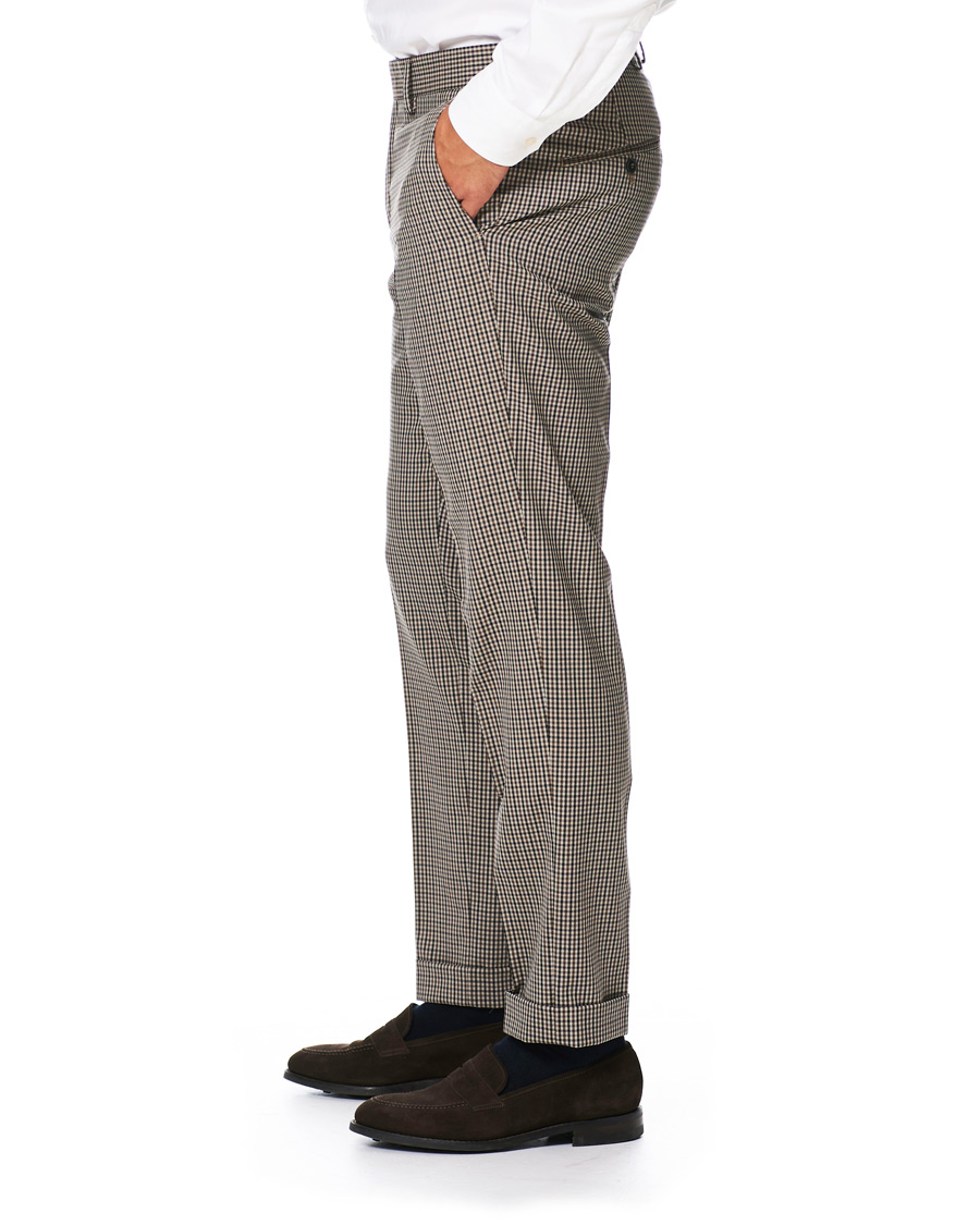 Mies | Housut | Tiger of Sweden | Tillman Checked Trousers Beige