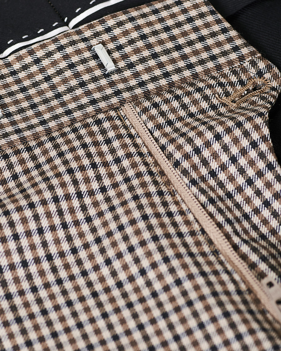 Mies | Housut | Tiger of Sweden | Tillman Checked Trousers Beige