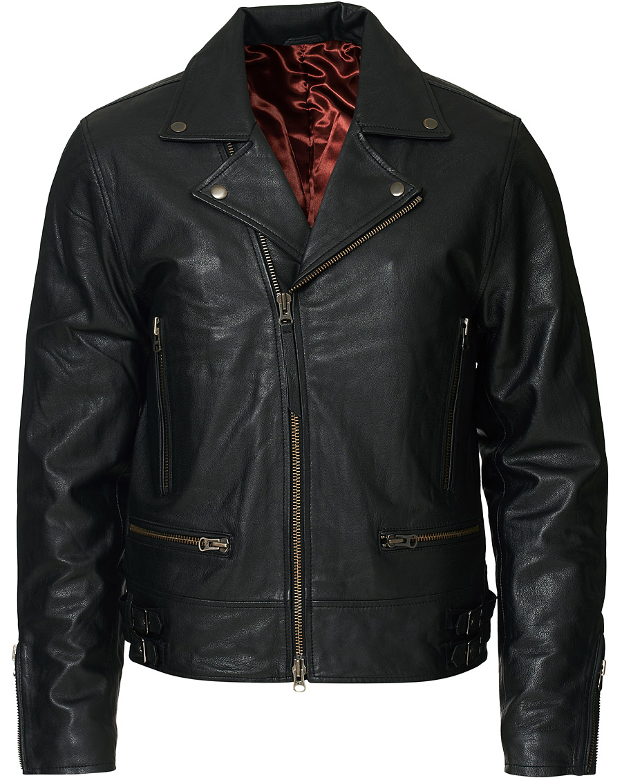 Mies | Takit | Tiger of Sweden Jeans | Chylo Leather Jacket Black