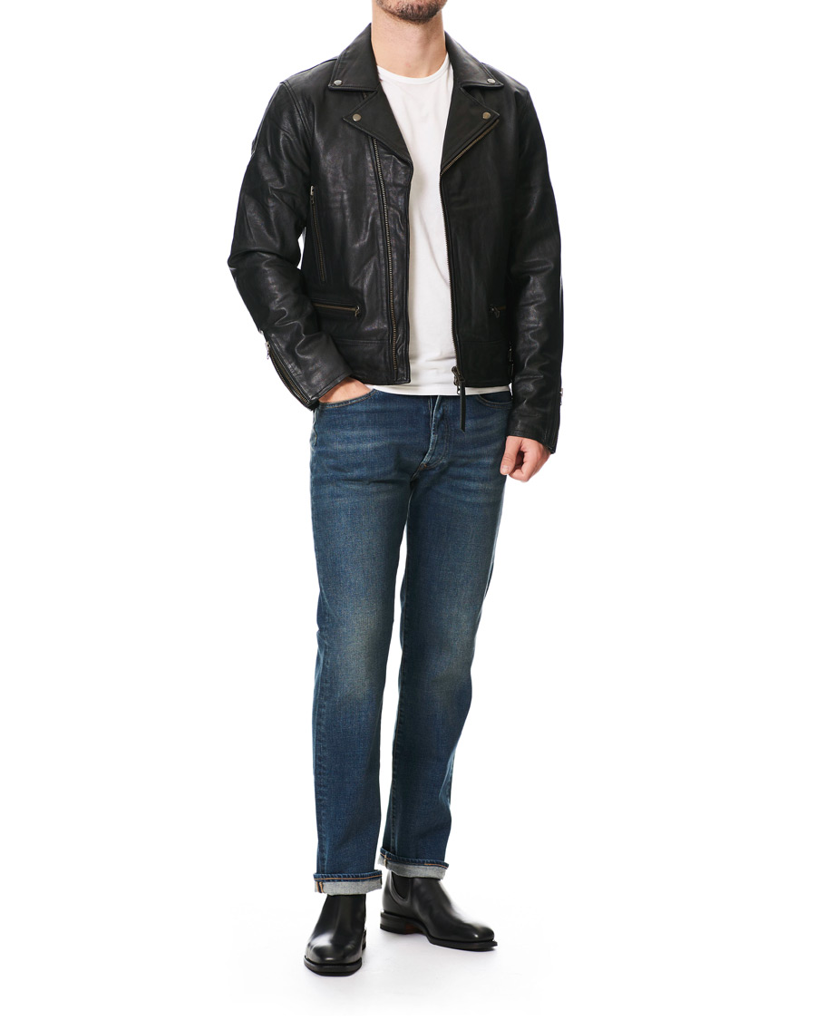 Mies | Takit | Tiger of Sweden Jeans | Chylo Leather Jacket Black
