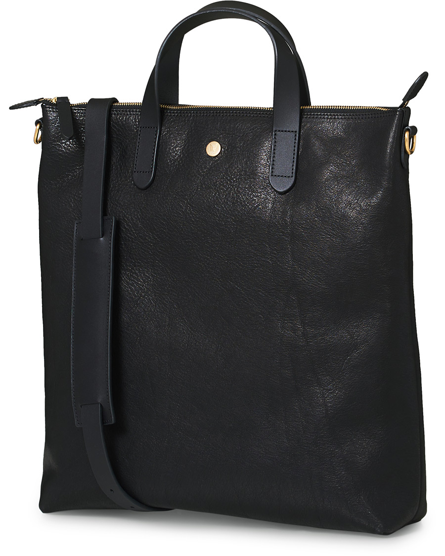 Mies | Mismo M/S Leather Shopper Bag Black | Mismo | M/S Leather Shopper Bag Black